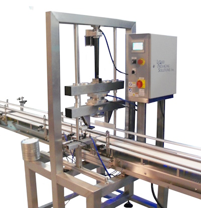 Pail Lid Presser - capping Machine